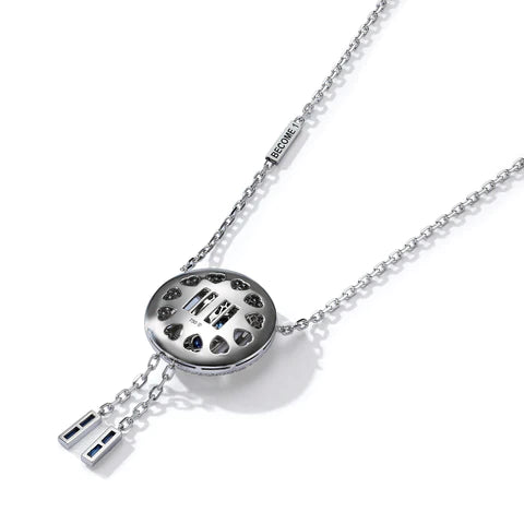 11:11 18K White Gold & Diamonds Pendant