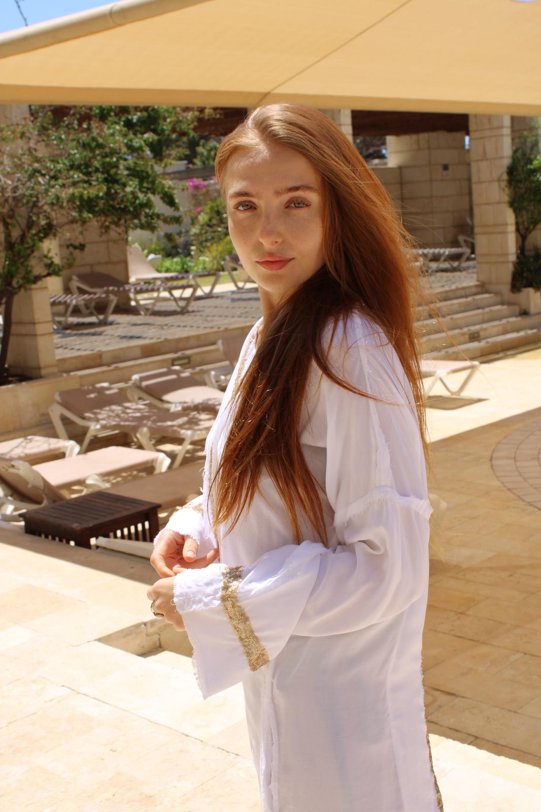 White J Kimono